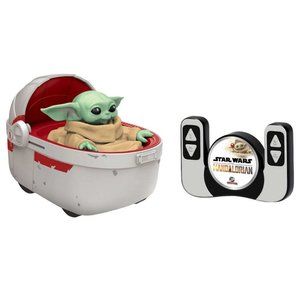 Disney Star Wars The Mandalorian Grogu and Hover Pram 2.4 GHz Radio Control
